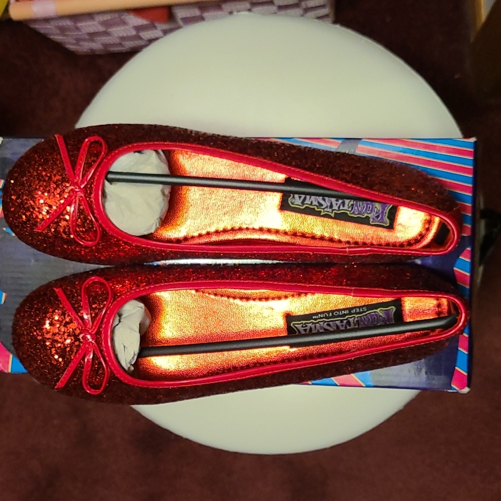 Red Glitter Ruby Shoes